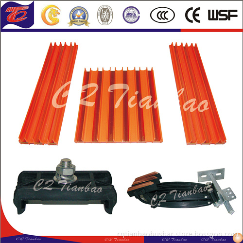 Seamlesss Flexible 4P 80A Crane Power Conductor Rail